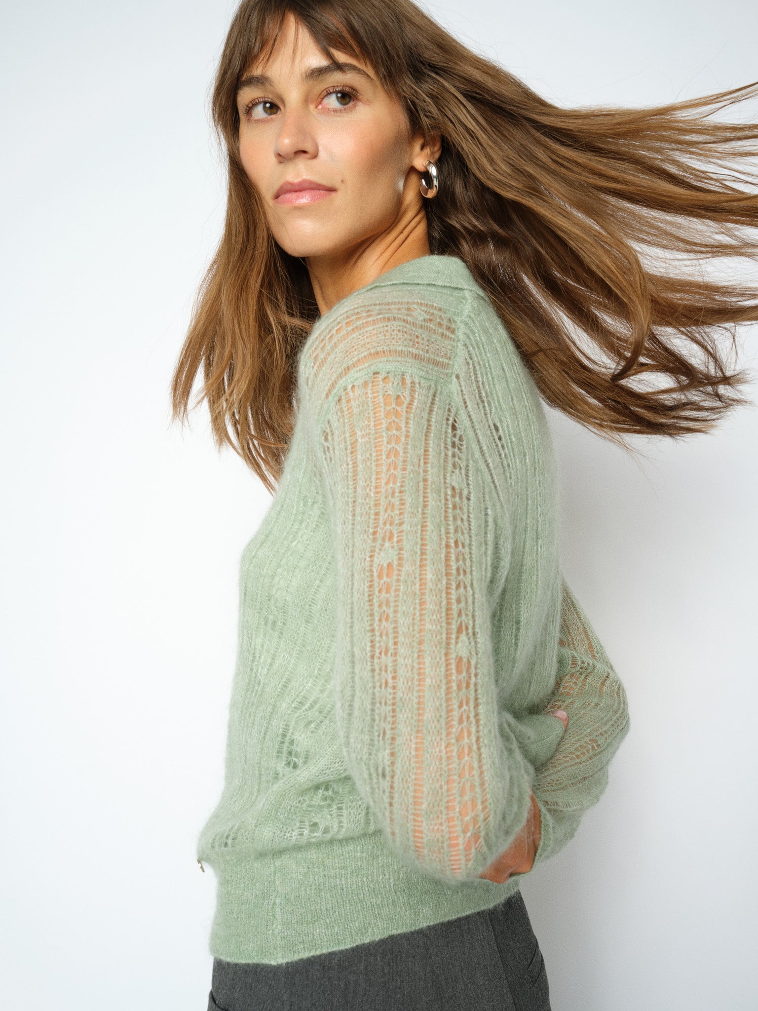 Modelshot / Frosty Green / Detail